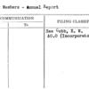 Charter Members - Annual Report
