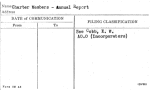 Charter Members - Annual Report