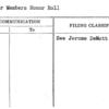Charter Members Honor Roll