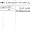 Chase, Cedric G. Photographic Laboratories, Inc.