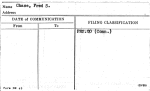 Chase, Fred S.