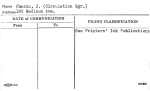 Chasin, J. (Circulation Mgr.)