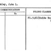 Checkley, John L.