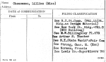Cheeseman, Lillian (Miss)