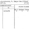 Cherep-Spiridovich, V. (Major Gen.) (Cheif of Staffs of Balkan States)