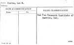 Cherne, Leo M.