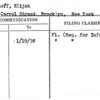 Chertoff, Elijah