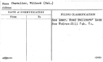 Chevalier, Willard (Col.)