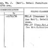 Cheyney, Wm. J. (Nat'l. Retail Furniture Assn.)
