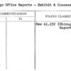 Chicago Office Reports - Exhibit & Concession Dept.