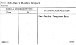 Children's Theatre Project