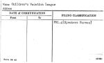 Children's Vacation League