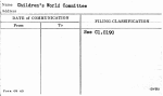 Children's World Committee
