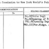 Chilean Commission to New York World's Fair 1939