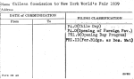 Chilean Commission to New York World's Fair 1939