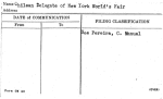 Chilean Delegate of New York World's Fair