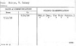 Chirpe, W. Rodney