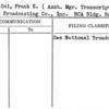 Chizzini, Frank E. (Asst. Mgr. Transcription Serv.)