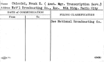 Chizzini, Frank E. (Asst. Mgr. Transcription Serv.)