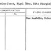 Cholmeley-Jones, Nigel (Mrs. Rita Sturgis)