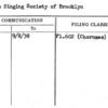 Chopin Singing Society of Brooklyn