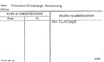 Choruses-Pittsburgh University
