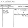 Chres, J. A. Product, Inc.