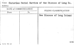 Christian Social Service of the Diocese of Long Is.