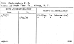 Christopher, F.F.