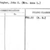 Christopher, John G. (Mrs. Anna L.)