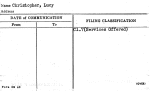 Christopher, Lucy