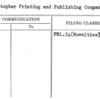 Christopher Printing and Publishing Company