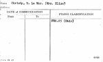 Christy, D. La Mar. (Mrs. Elise)