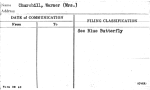 Churchill, Warner (Mrs.)