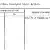 Circulation, Sound, And Light Article
