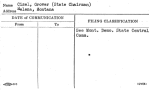 Cisel, Grover (State Chairman)