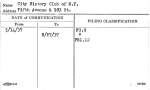 City History Club of N.Y.