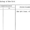 City History of New York