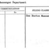 City Messenger Department