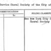 Civil Service Choral Society of the City of New York