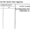 Civilan War Relief Fund Benefits