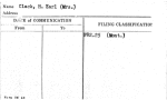 Clack, H. Earl (Mrs.)