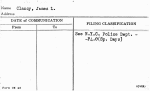 Clancy, James L.