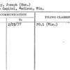 Clancy, Joseph (Hon.)