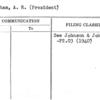 Clapham, A.R. (President)