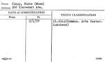 Clapp, Elsie (Miss)