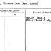 Clark, Clarence Leon (Mrs. Lenor)