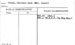Clark, Clarence Leon (Mrs. Lenor)