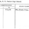 Clark, E.D. Junior High School
