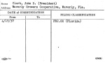 Clark, John D. (President)
